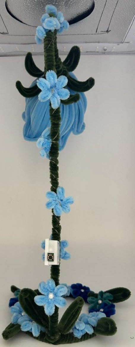 Lamp Pipe Cleaner Hand made Flower LED Lamp – Decorative Bedside Night Light