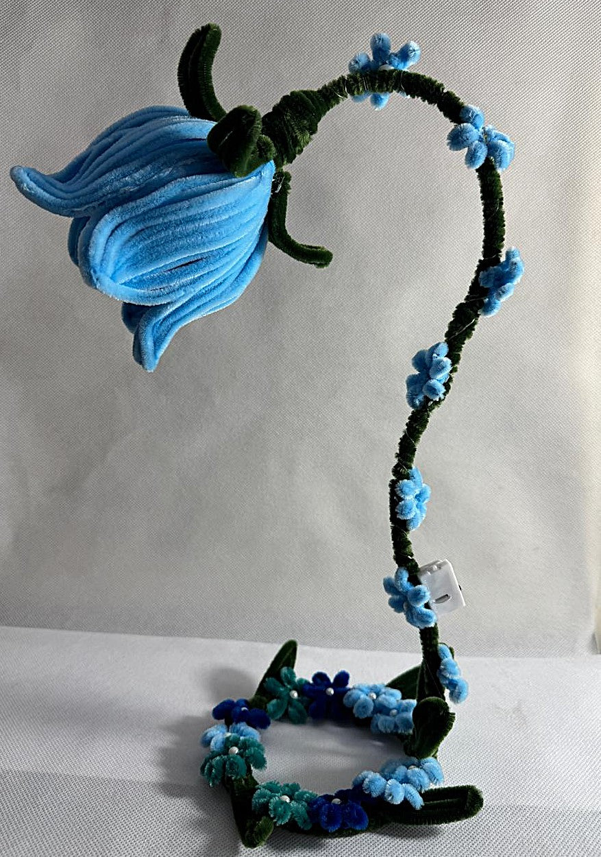 Lamp Pipe Cleaner Hand made Flower LED Lamp – Decorative Bedside Night Light